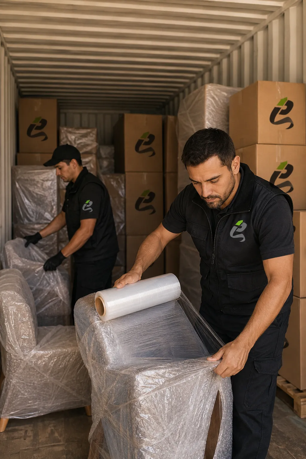 Moving — professional packing / container